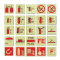 Photoluminescent IMO symbols safety signs